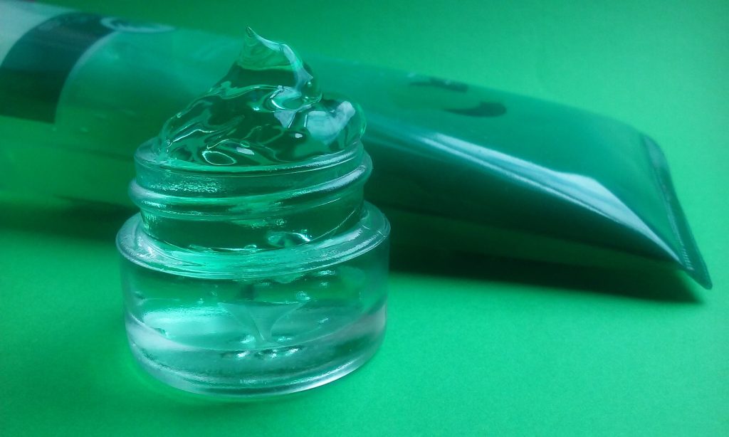 Soothing Aloe gel for sunburn and other skin issues